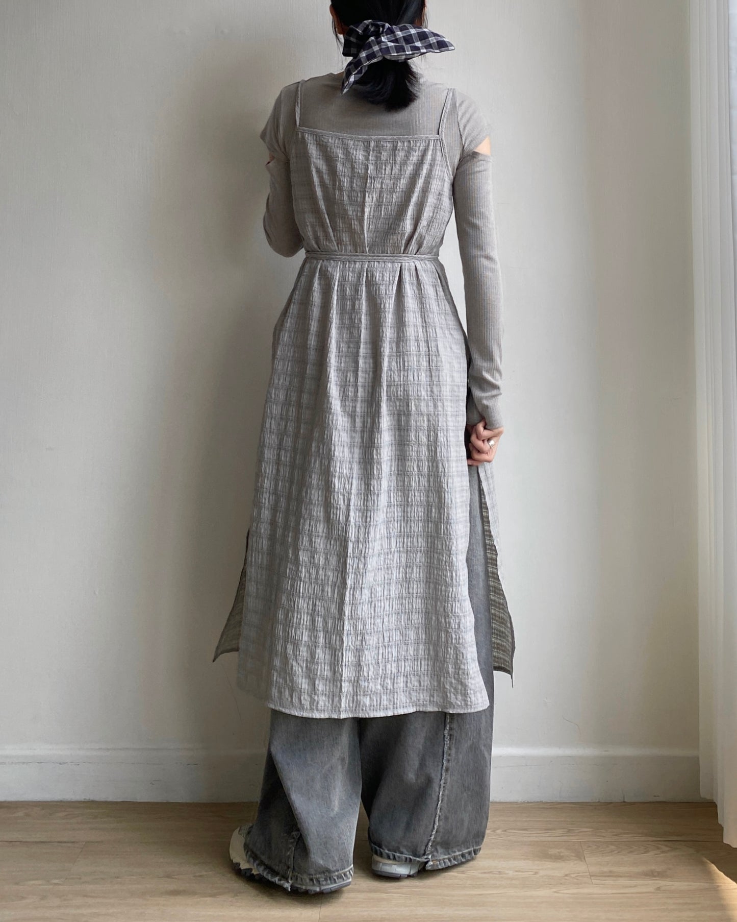 DS272 Checkered OPS - Gray | White | Charcoal