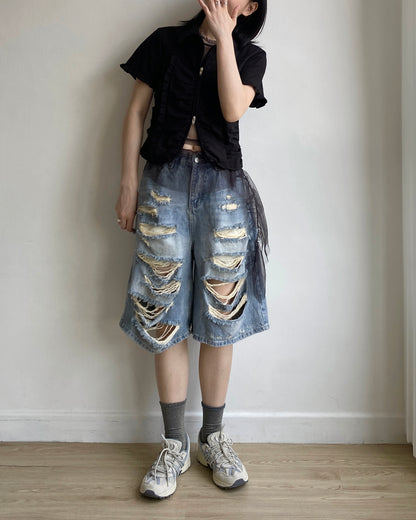 SP018 Vintage Short - Blue