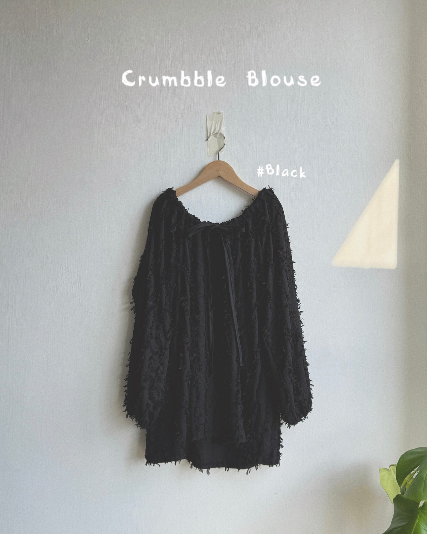 TP573 Crumbble Blouse - Khaki | Black | Ivory