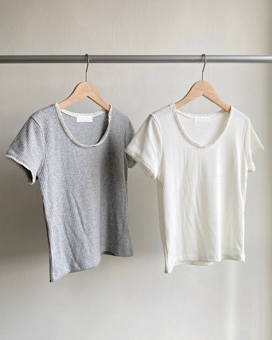 TP513 Must Have!!! Comfort TEE - White | Gray