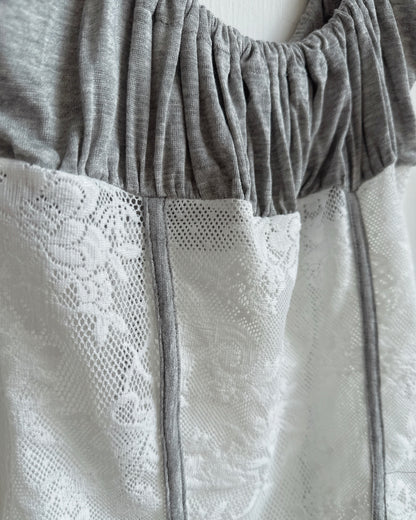 VT328 Lace Sleeveless - Blue | Gray | Black