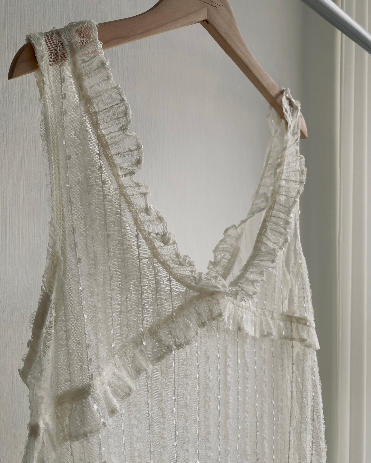 現貨 DS265 Lace Sheer OPS - Ivory