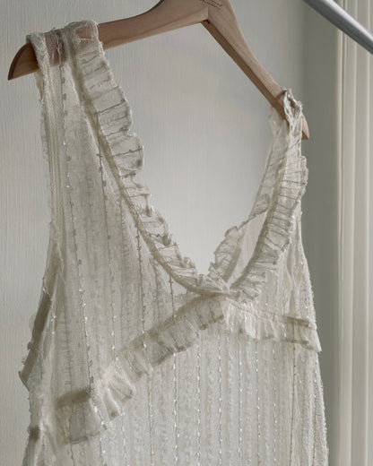現貨 DS265 Lace Sheer OPS - Ivory