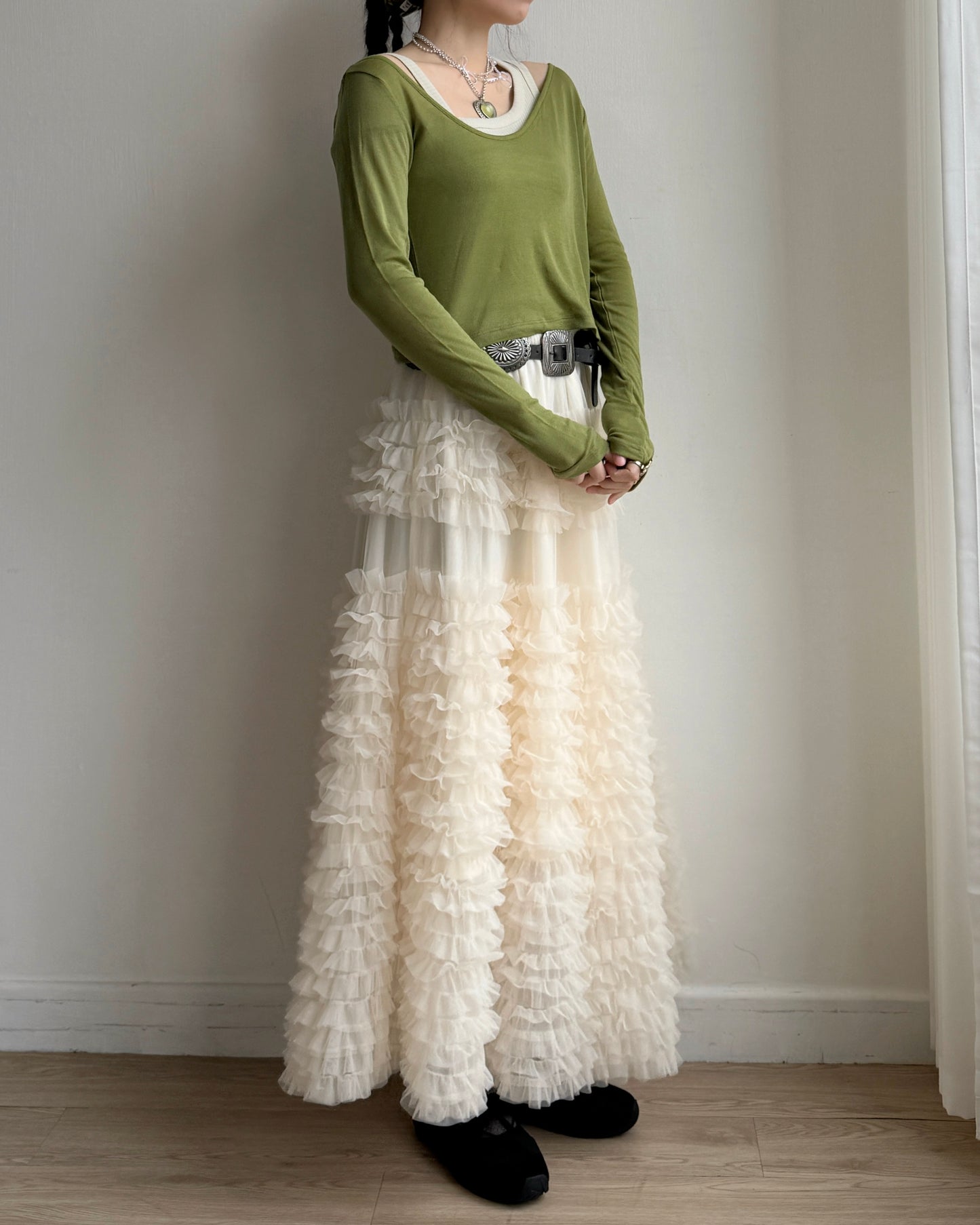 TP566 Simply Tee - Green | Gray | Black