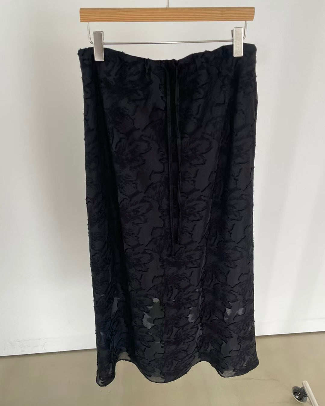SK230 Textured Maxi Skirt - Beige | Charcoal | Black