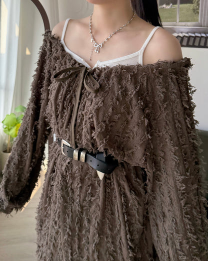 TP573 Crumbble Blouse - Khaki | Black | Ivory