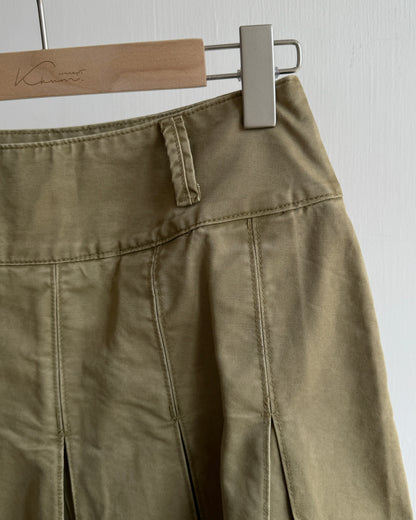 SK214 Pleated skirt - White | Navy | Beige