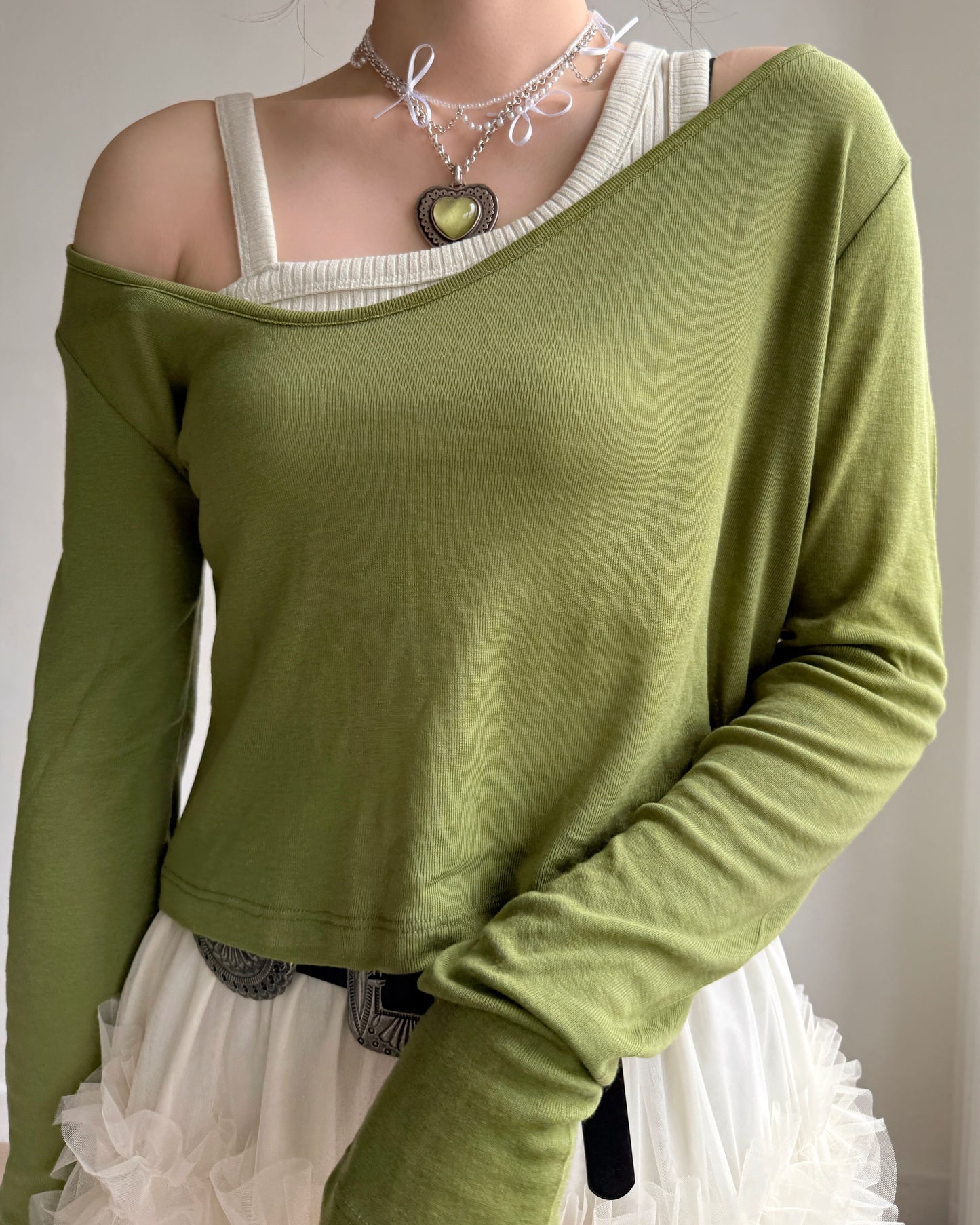 TP566 Simply Tee - Green | Gray | Black