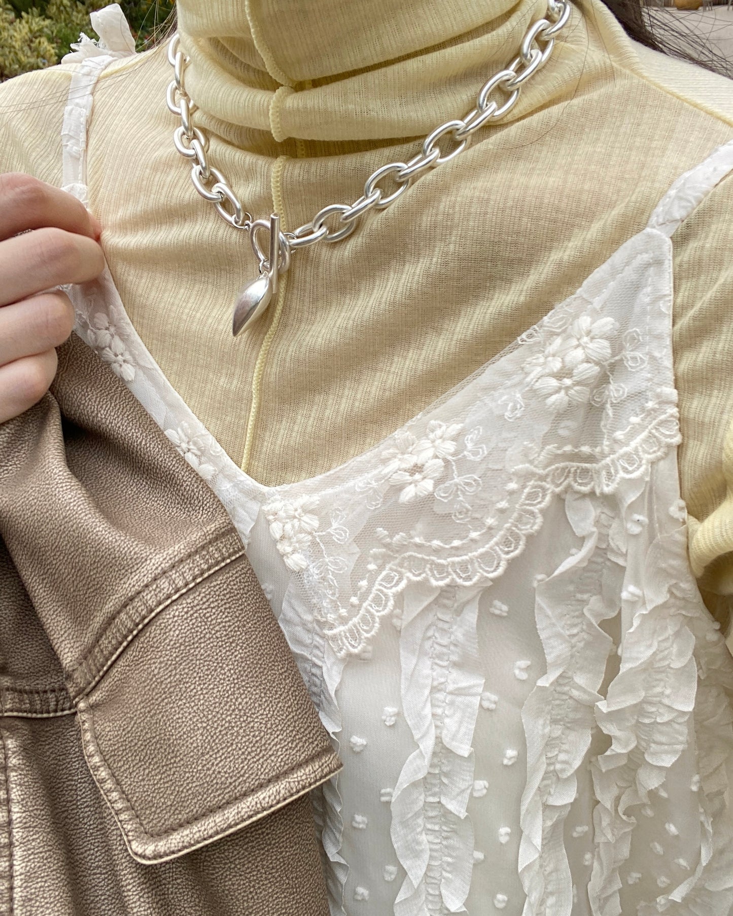 現貨 DS261 Lace OPS - Ivory | Black