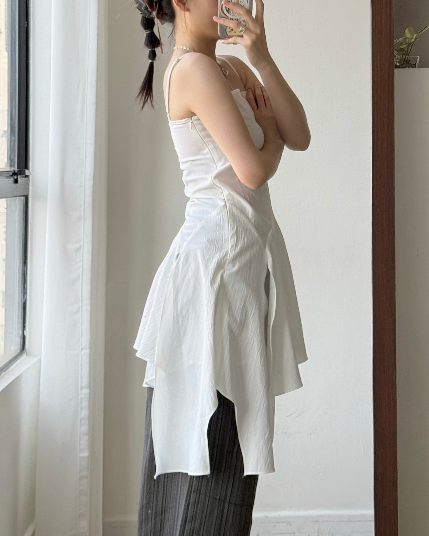 DS291 Chiffon OPS - Black | White