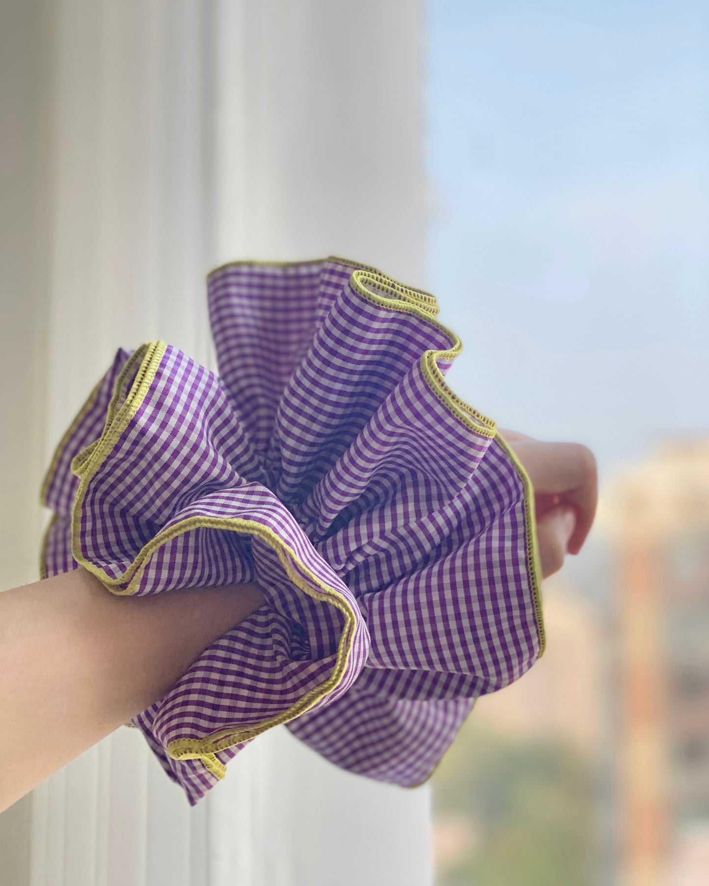 (🥨買2送1) KA335 Hair Accessories - Green | Pruple