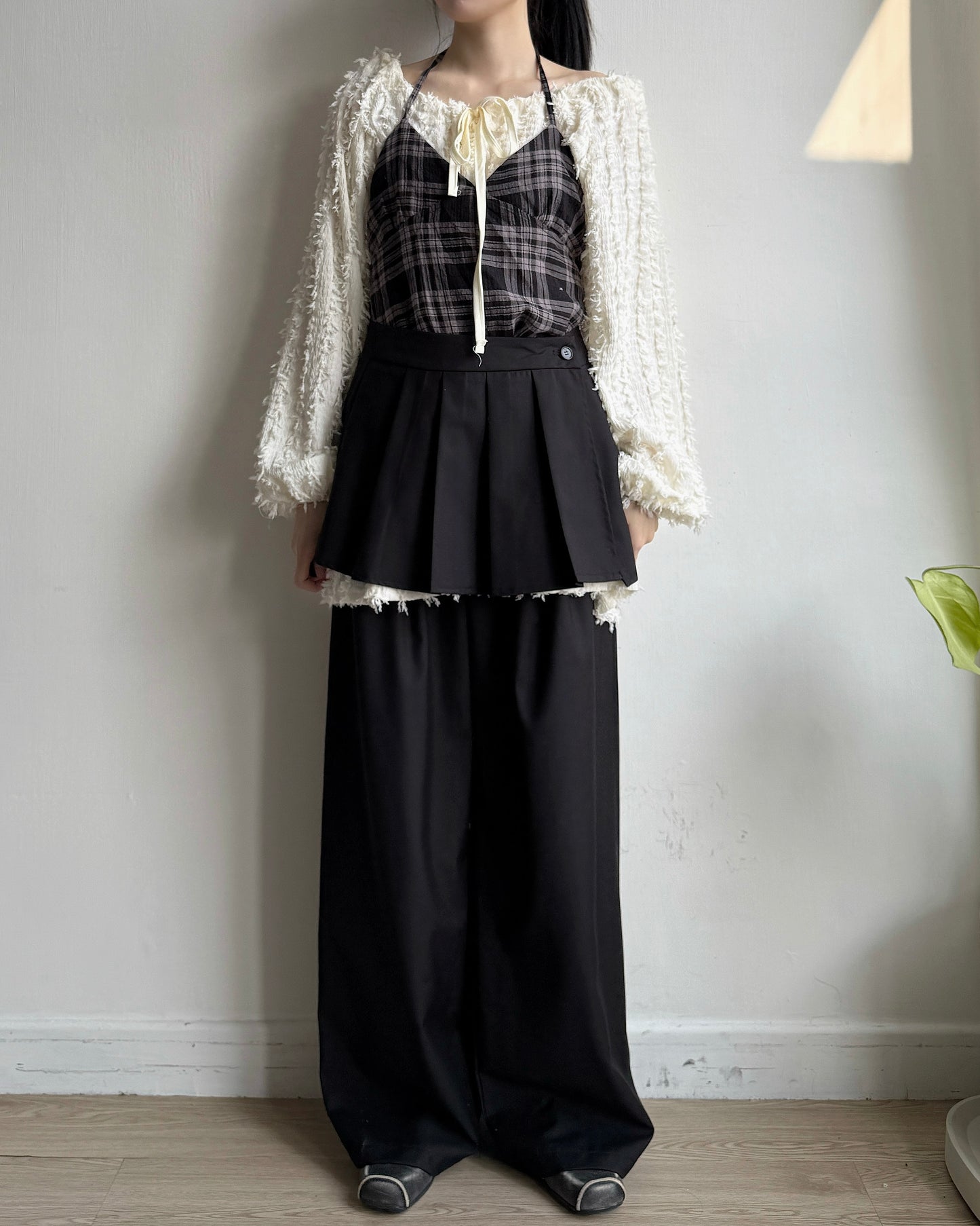 PT080 Wrap Pants - Khaki | Black