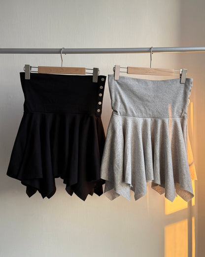 TP569 Folding 2way Skirt / Top - Gray | Black