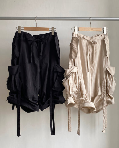 PT069 2way Pants - Beige | Black
