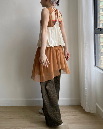 DS270 Sheer Ops - Black | Orange