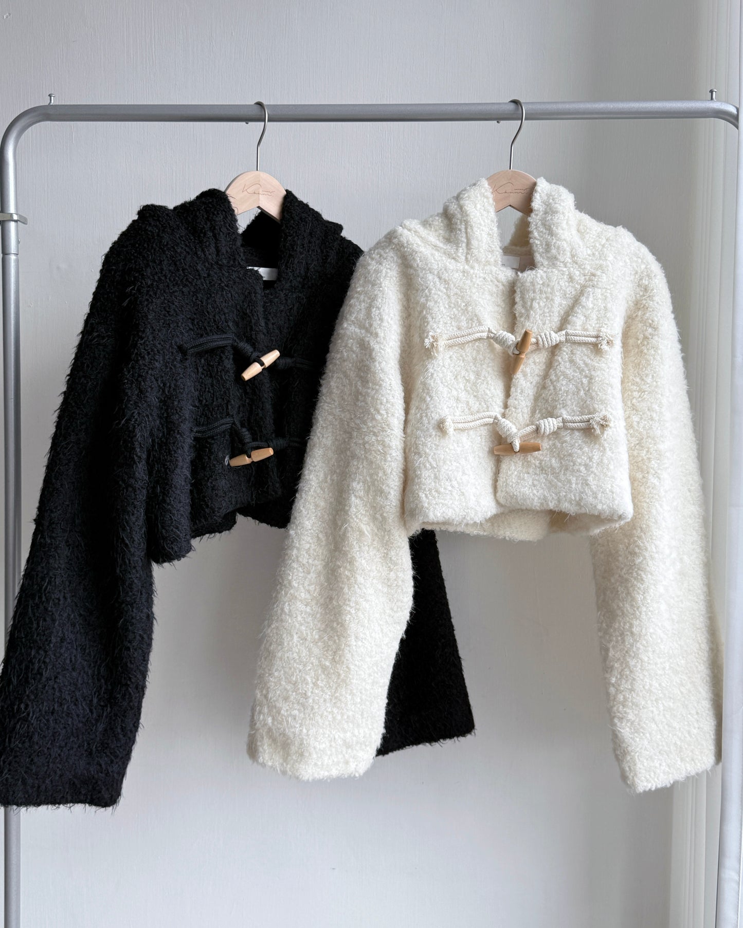 🐏 早鳥限定優惠 JK041 Eve Wool Jacket - Ivory | Black