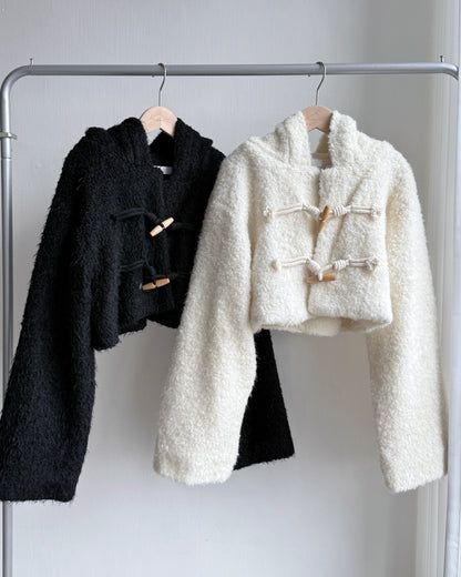 🐏 早鳥限定優惠 JK041 Eve Wool Jacket - Ivory | Black