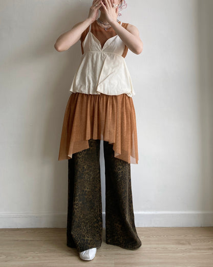 DS270 Sheer Ops - Black | Orange