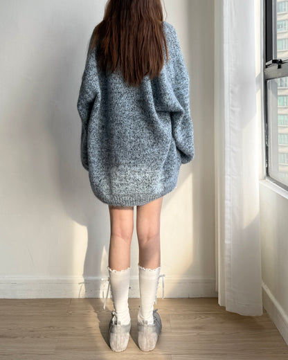 CD056 Cardigan Top Set - Yellow | Blue