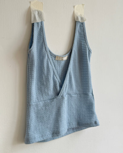 VT304 V-Neck Wrap Vest - Skyblue | Ivory | Black