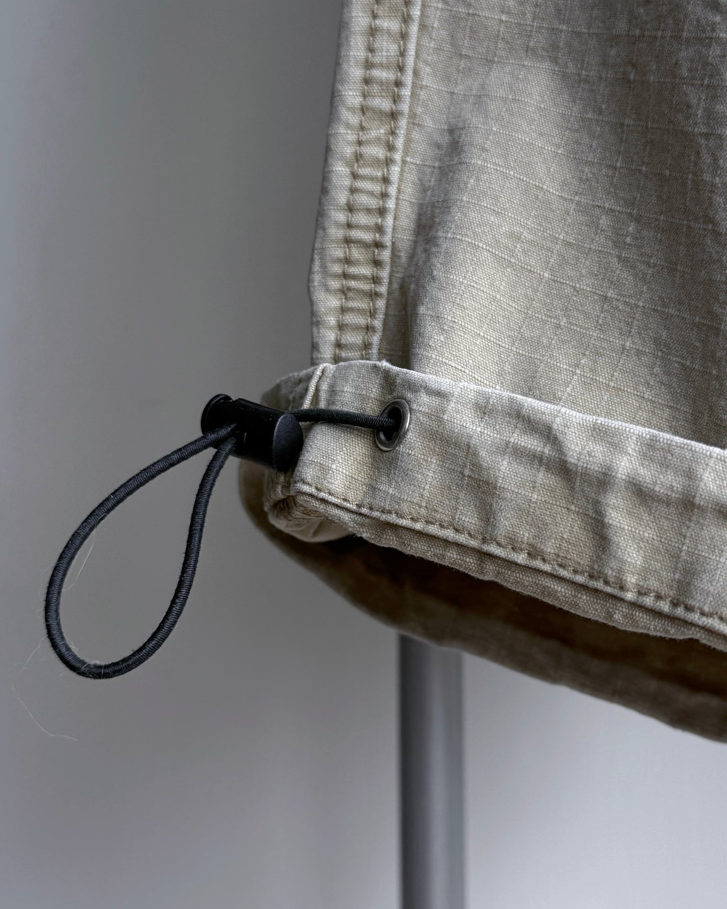 PT076 Ribbed Pants - Beige | Black