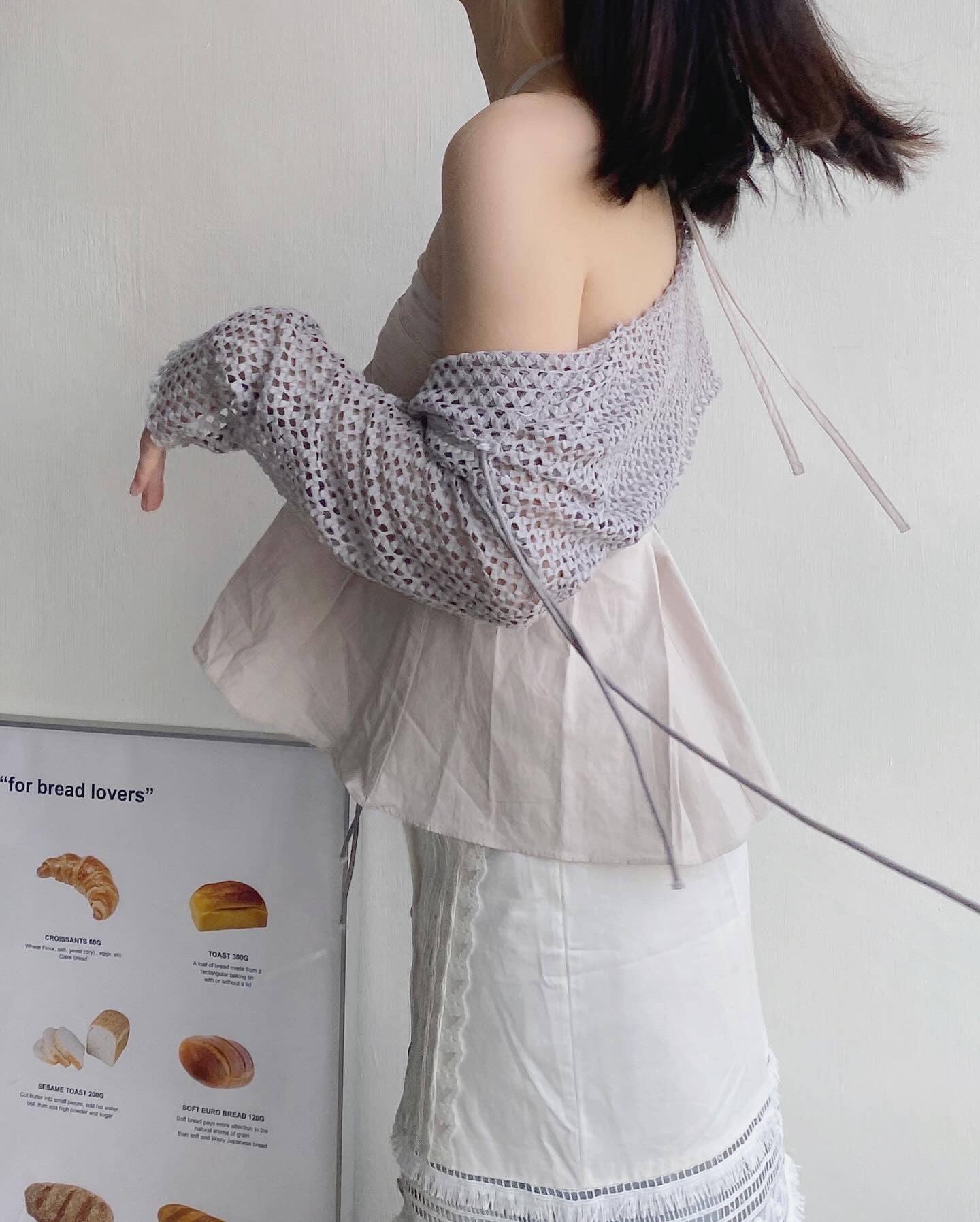現貨 TP471 2way Tube top - Gray | Black
