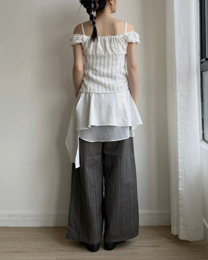 DS291 Chiffon OPS - Black | White