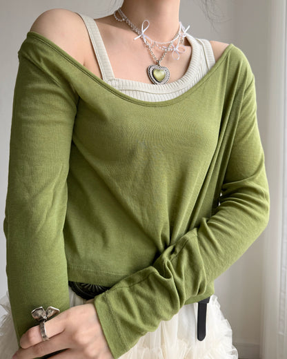 TP566 Simply Tee - Green | Gray | Black