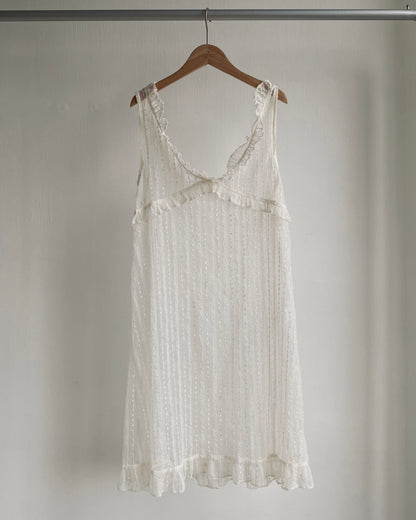 現貨 DS265 Lace Sheer OPS - Ivory