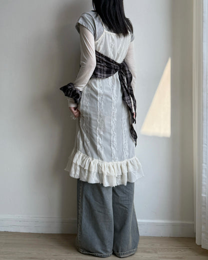 DS290 Lace Slip OPS - Ivory