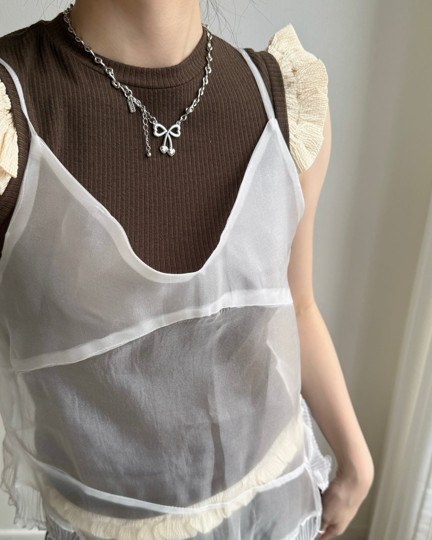 VT299 Layer Mesh Vest - Khaki | White | Navy