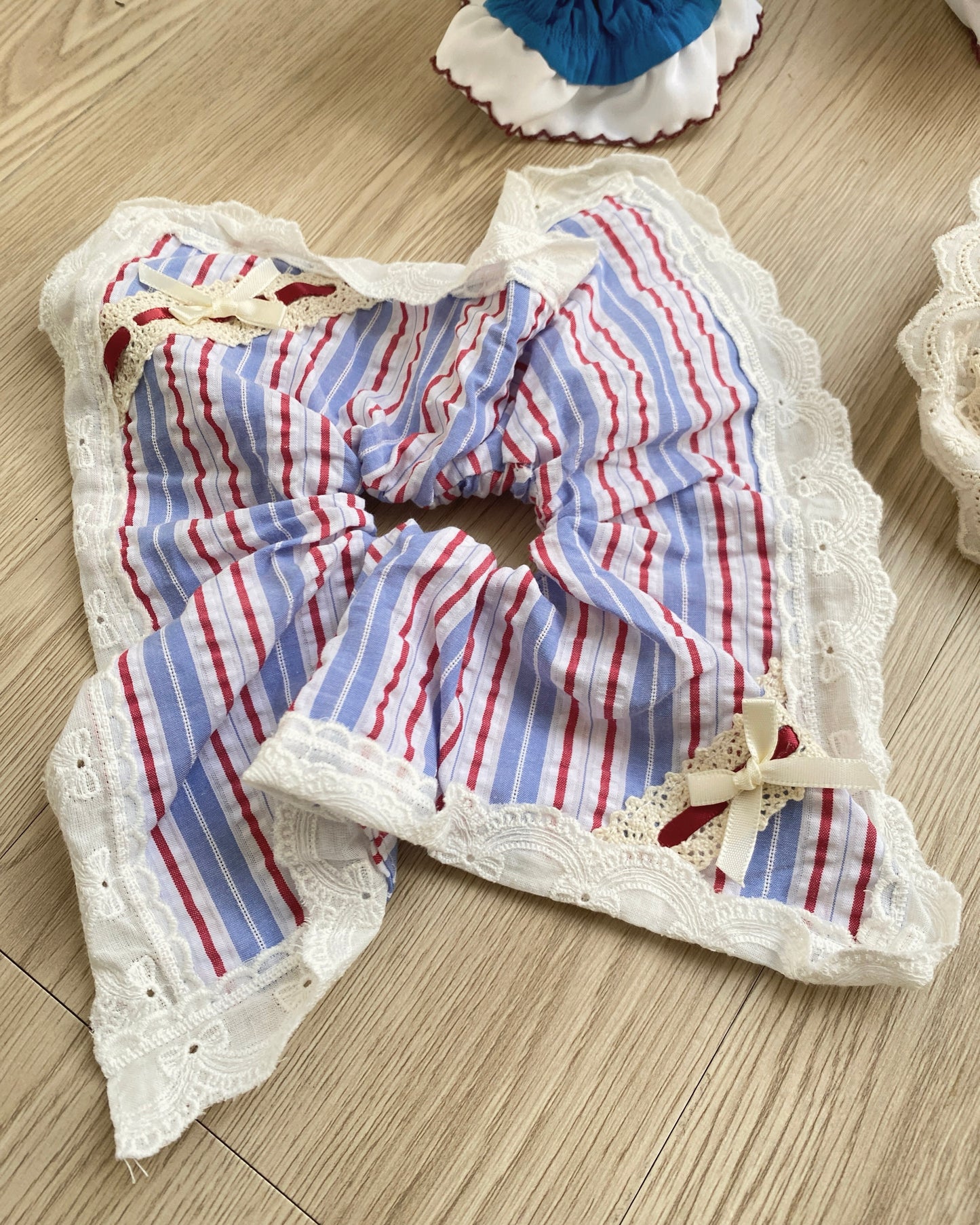(🥨買2送1) KA336 Square Hair Accessories - Stripe