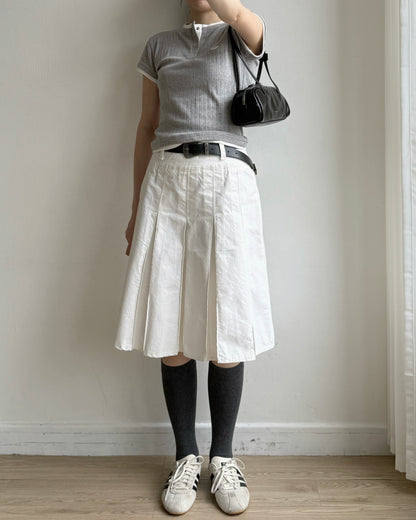TP590 Layer QQ Top - Gray | White