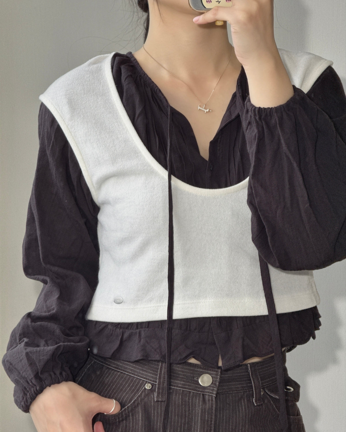 VT335 U-Neck Vest - Black | Cloud | Ivory | Gray