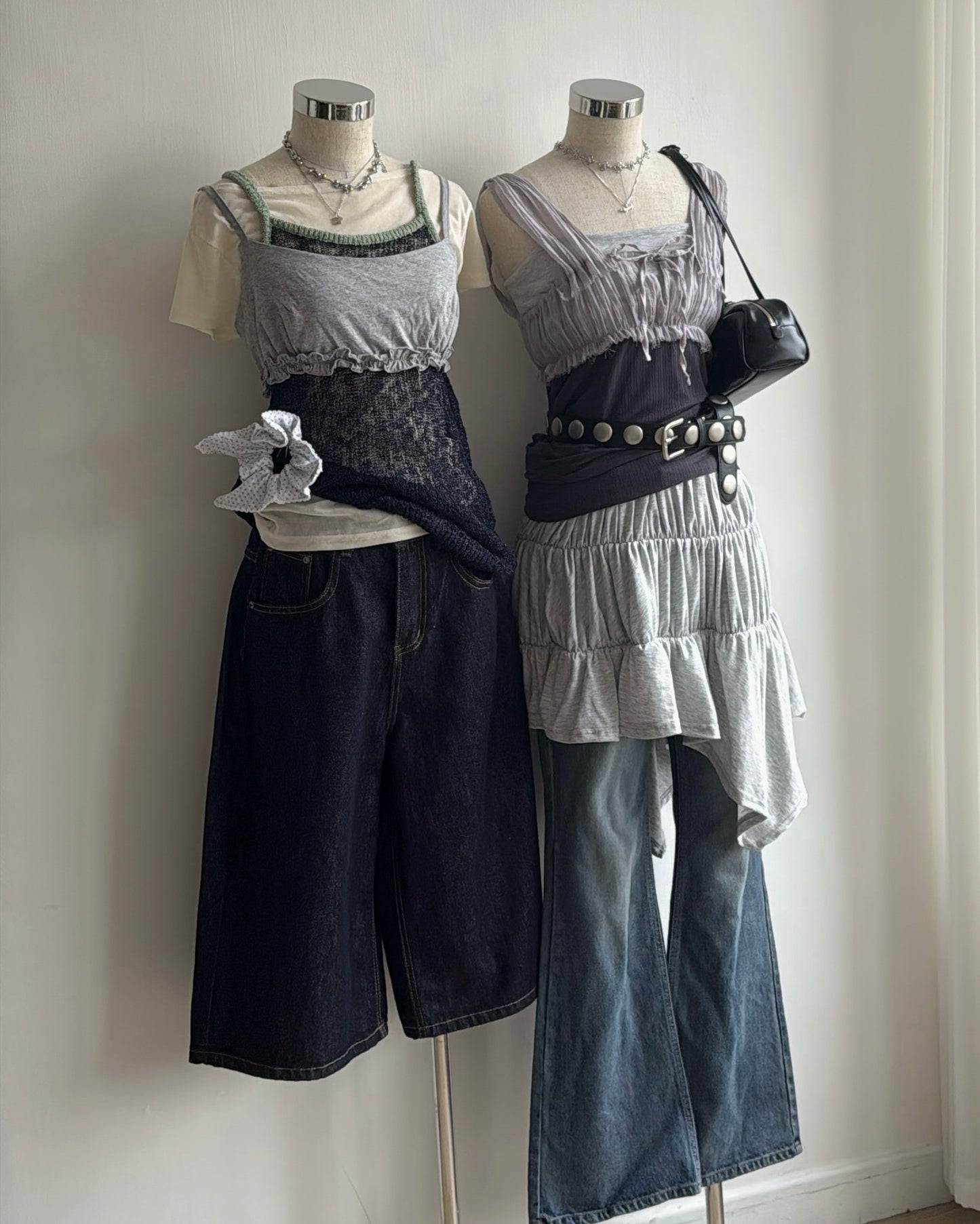 JN067 Low Waist Bootcut Denim