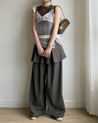VT299 Layer Mesh Vest - Khaki | White | Navy