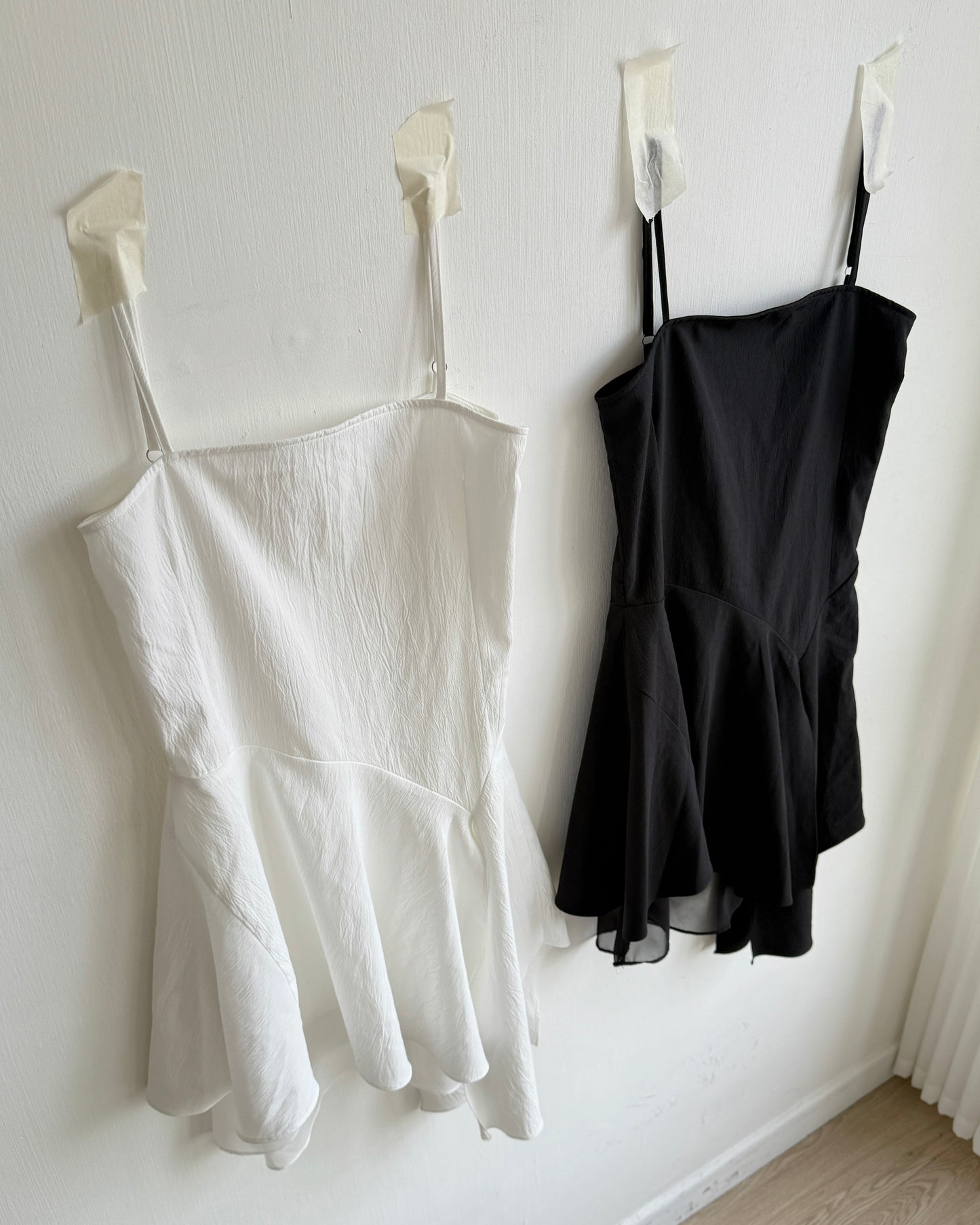 DS291 Chiffon OPS - Black | White