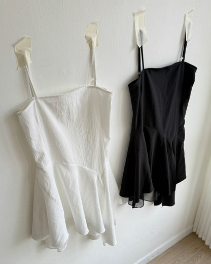 DS291 Chiffon OPS - Black | White