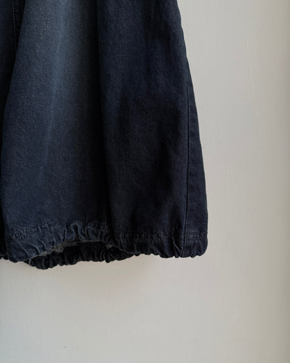 SK215 Balloon Skirt - Dark Denim