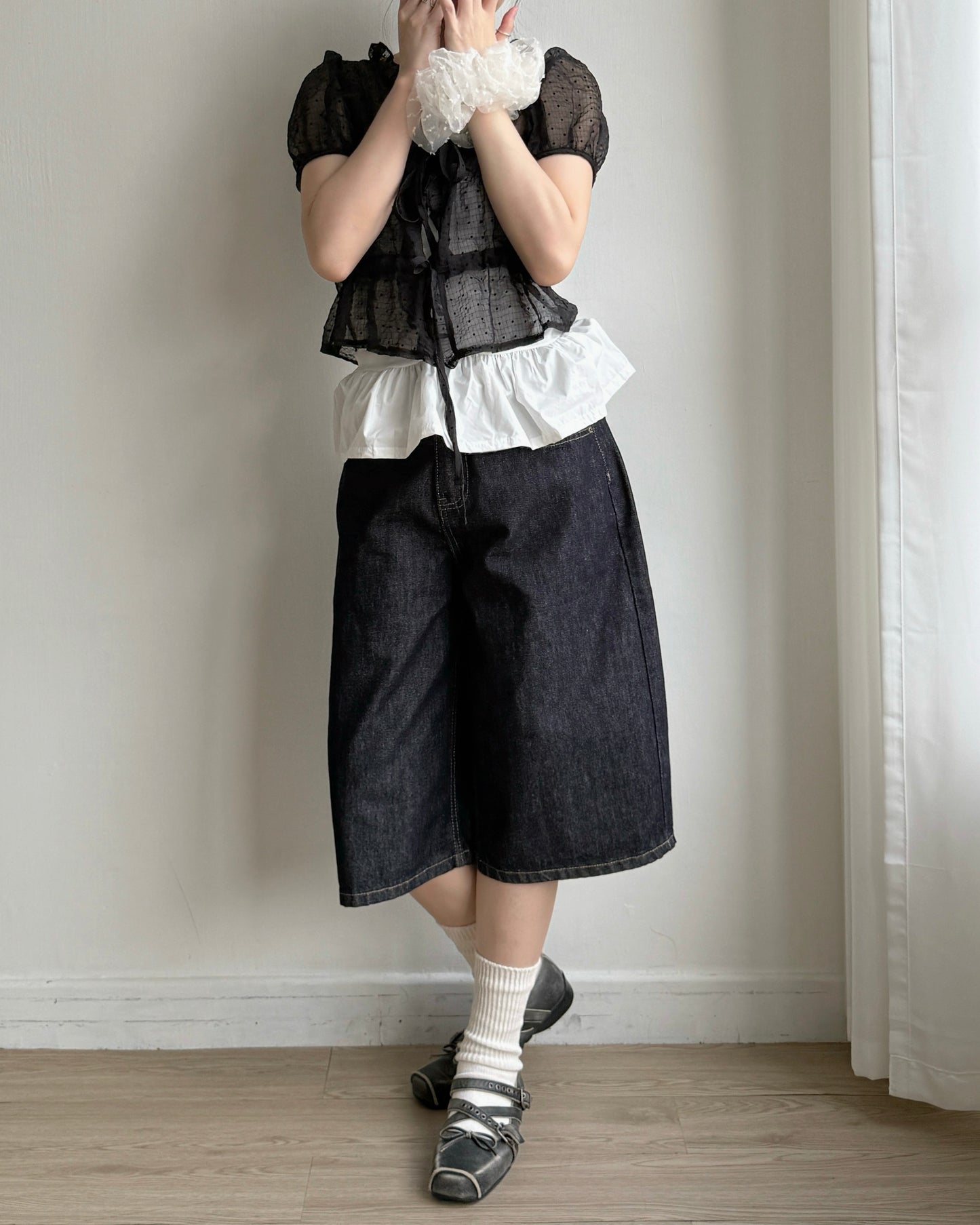 JN066 Bermuda Denim - Light Blue | Blue | Denim