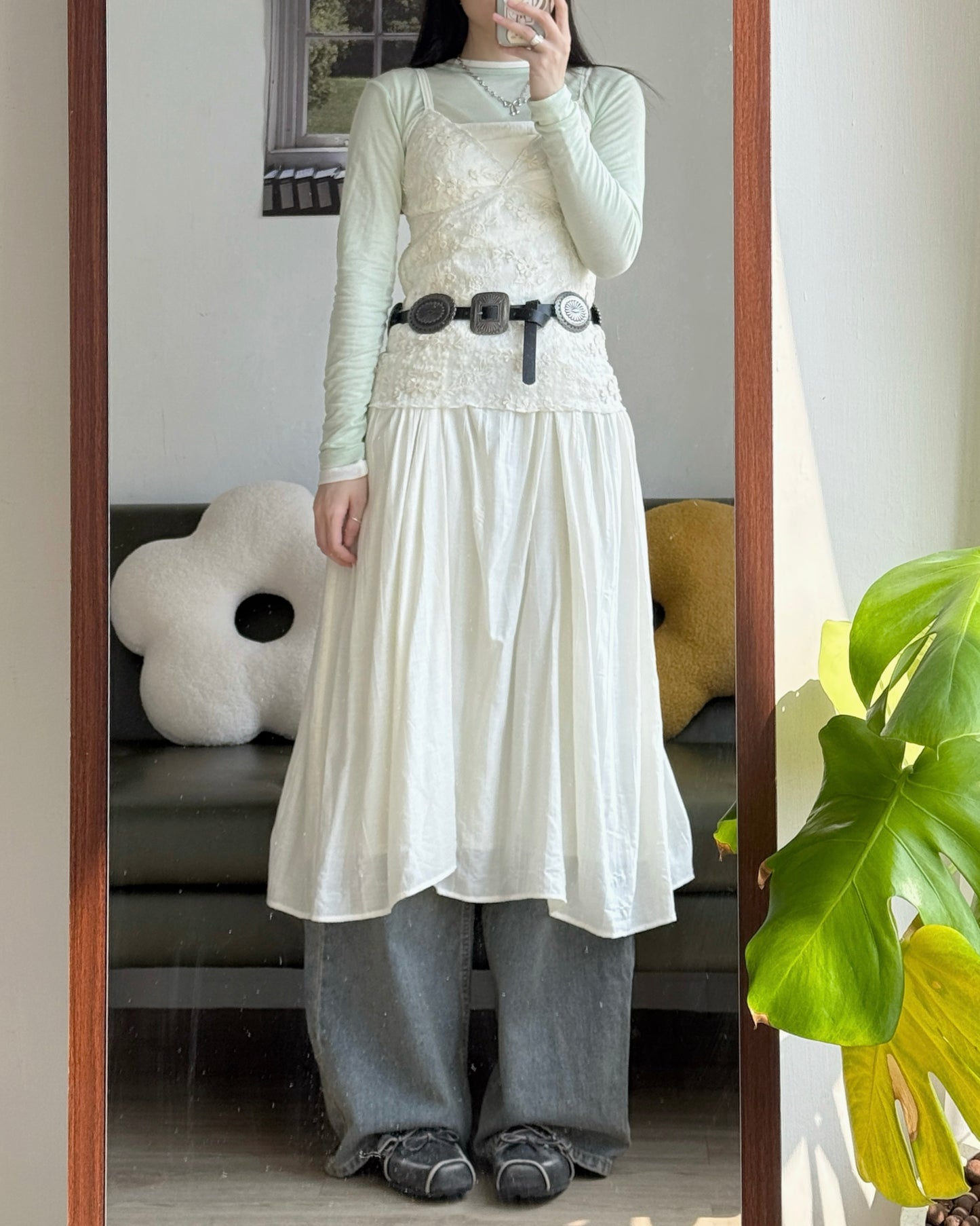 VT280 Lace Bustier - Ivory