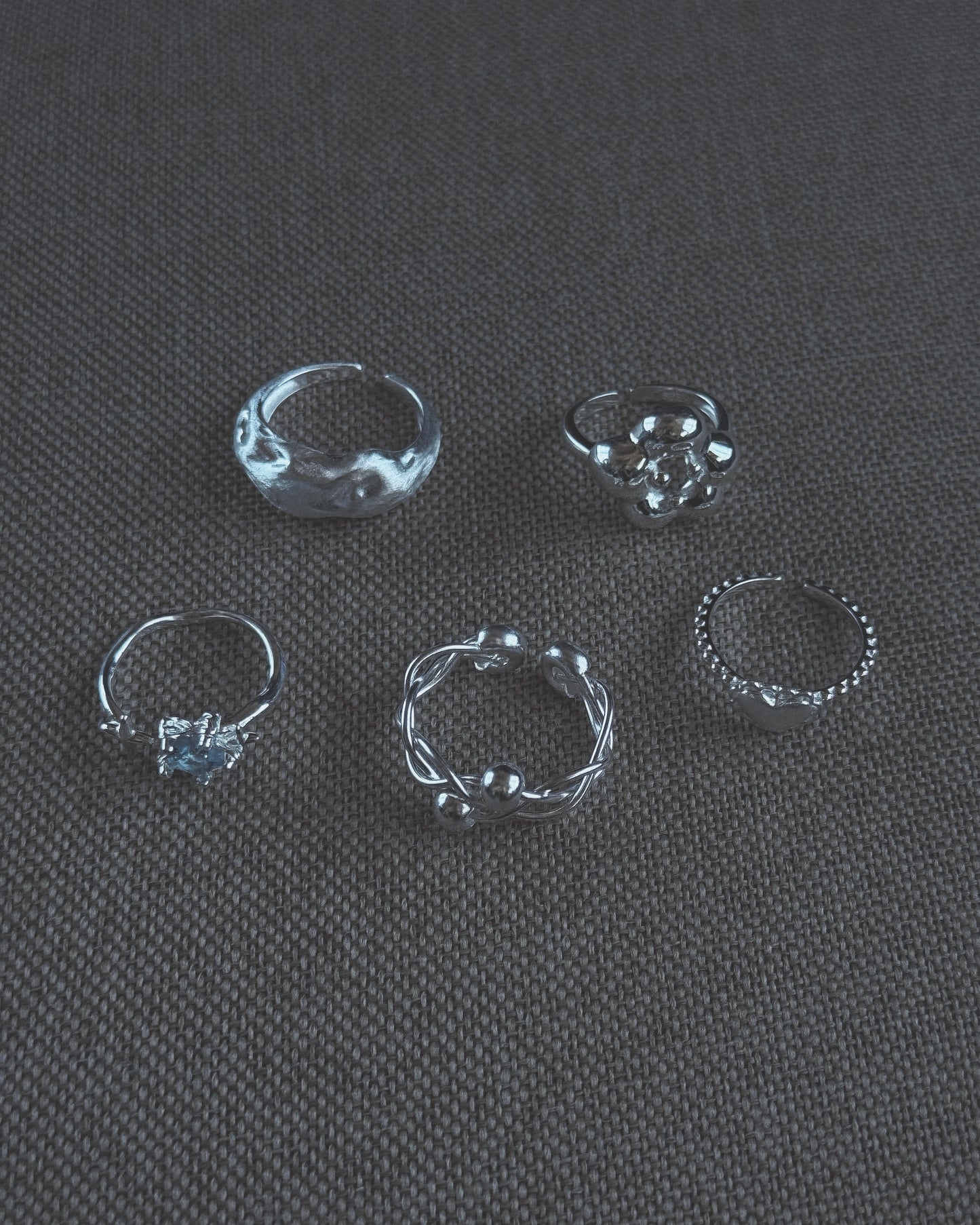 KA356 BallBall S925 Ring