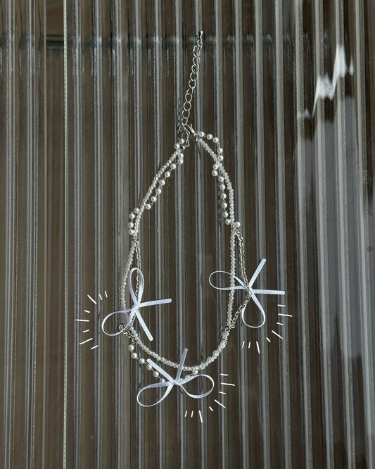 KA378 Ribbon Necklace