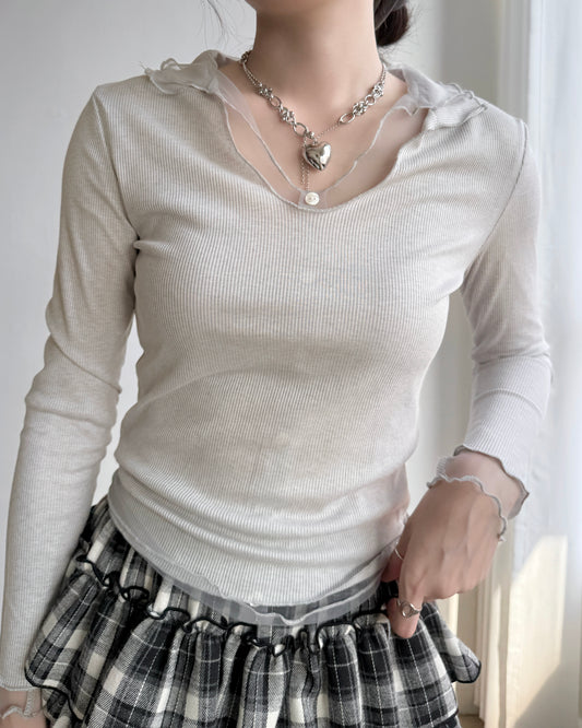 TP549 Twin Veil Set - Gray | Charcoal