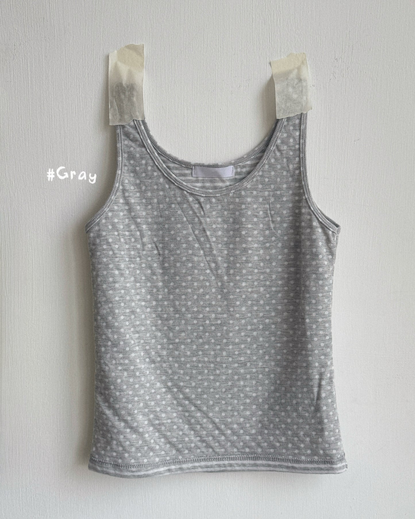VT286 DotDot Vest - Green | Gray