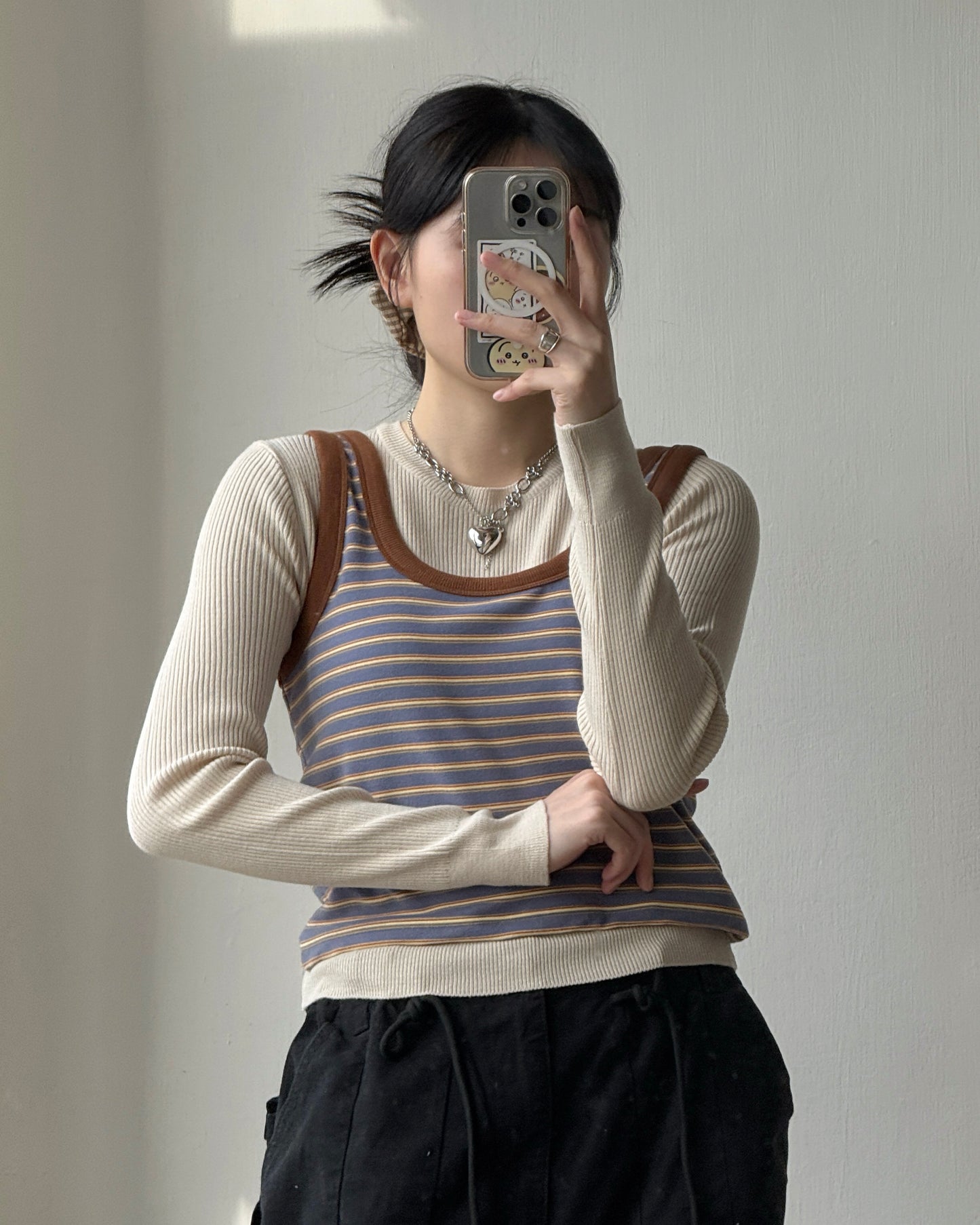 VT271 Caramel Vest - Brown | Blue | Beige