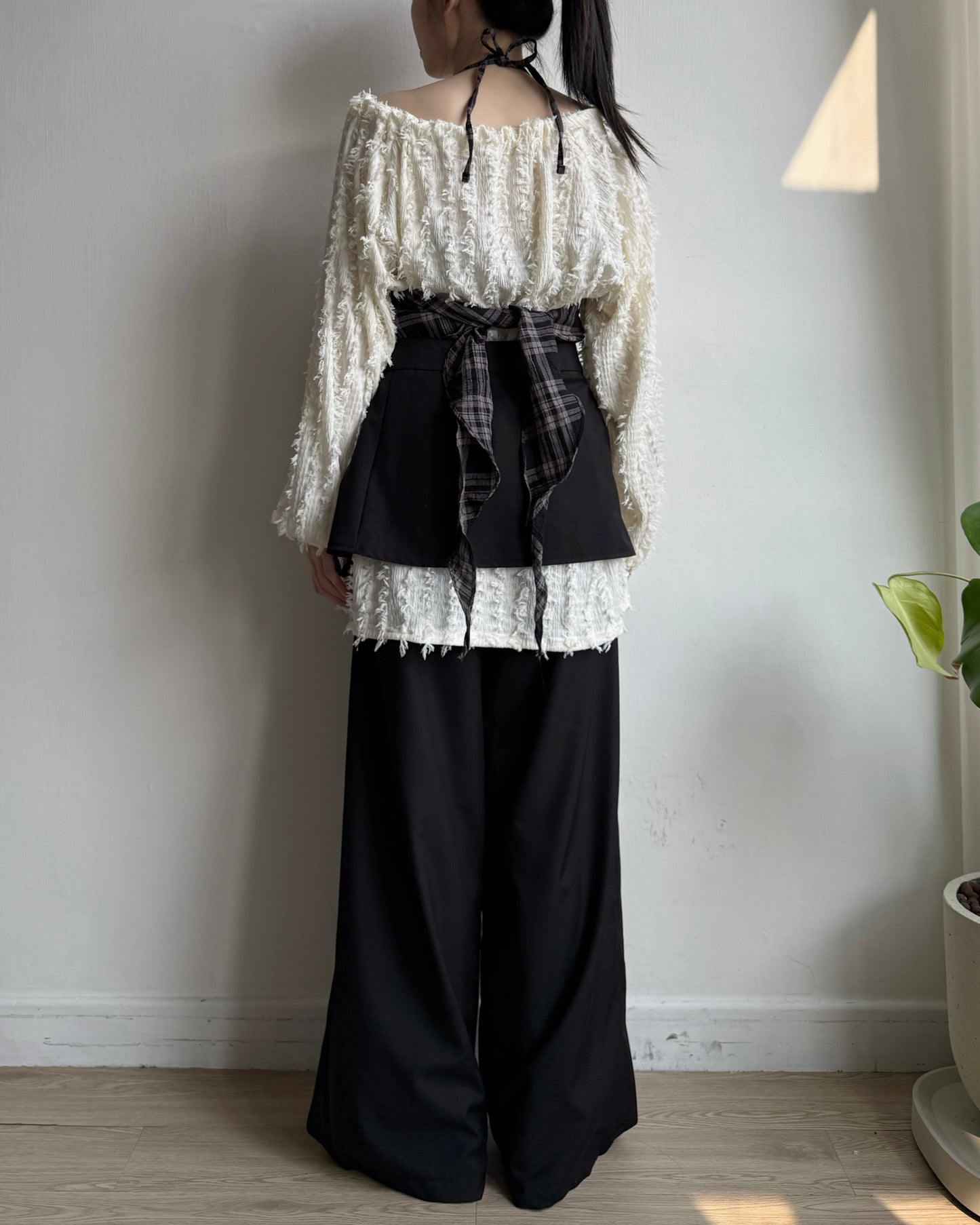 PT080 Wrap Pants - Khaki | Black