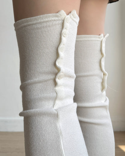 KA375 Button Warmer - Ivory | Black