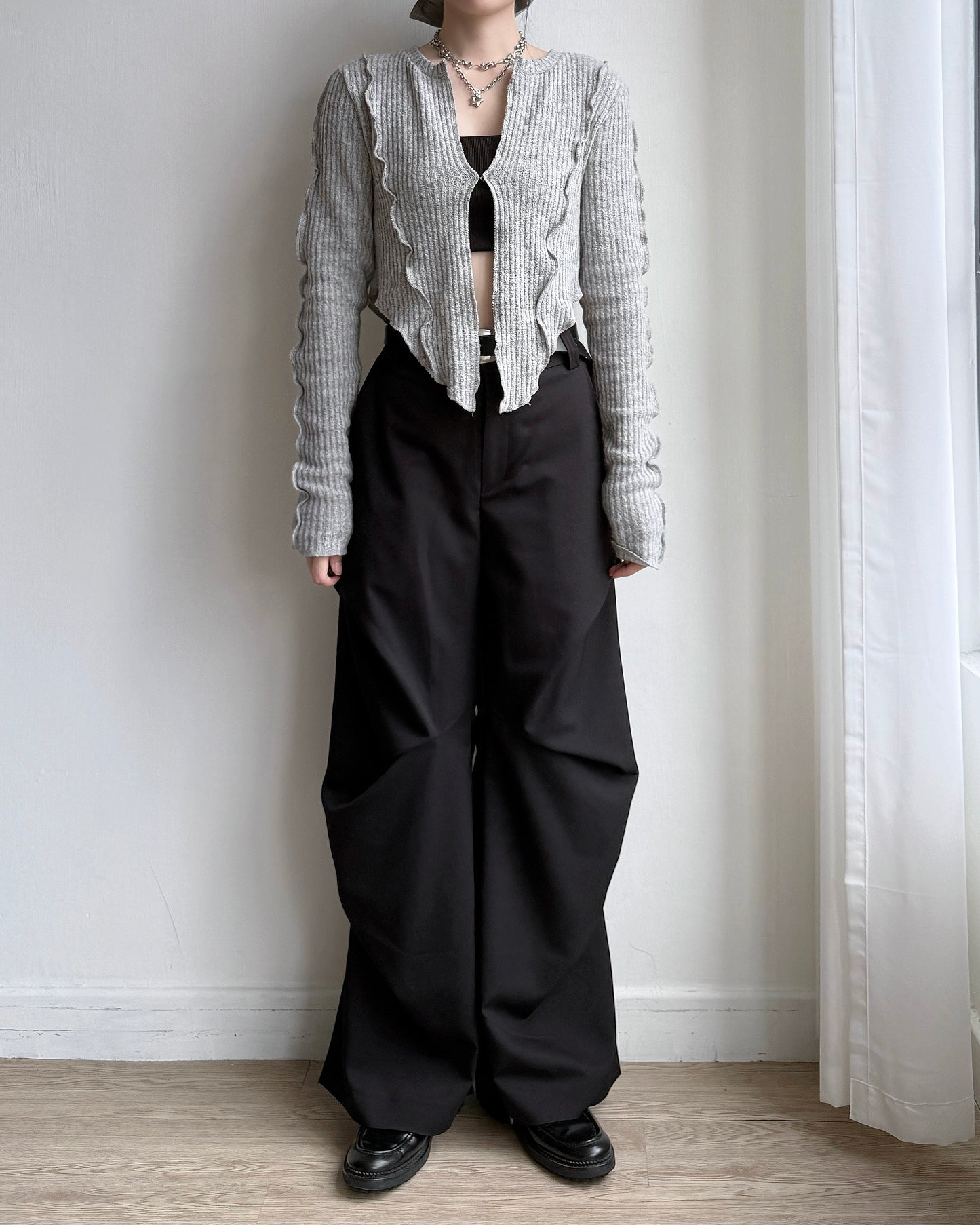 PT075 Eiffel Pants - Black