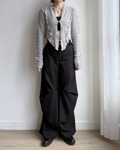 PT075 Eiffel Pants - Black